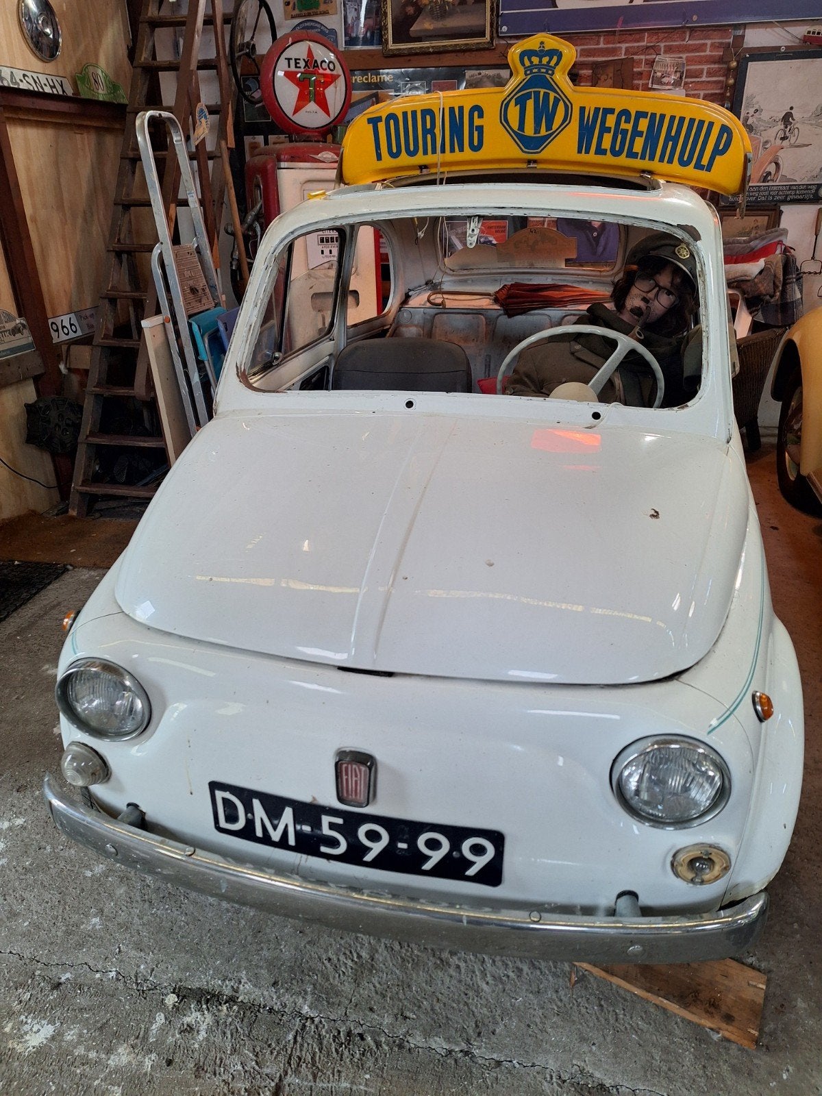 Fiat 500 0.5 Nuova 1967 Wit ( kever eend fiat ford porsche ), 499 cc, Wit, Particulier, Geïmporteerd