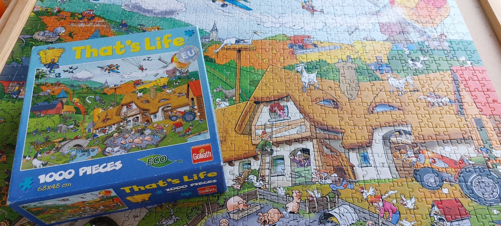 thats life, Ophalen, 500 t/m 1500 stukjes, Zo goed als nieuw, Legpuzzel