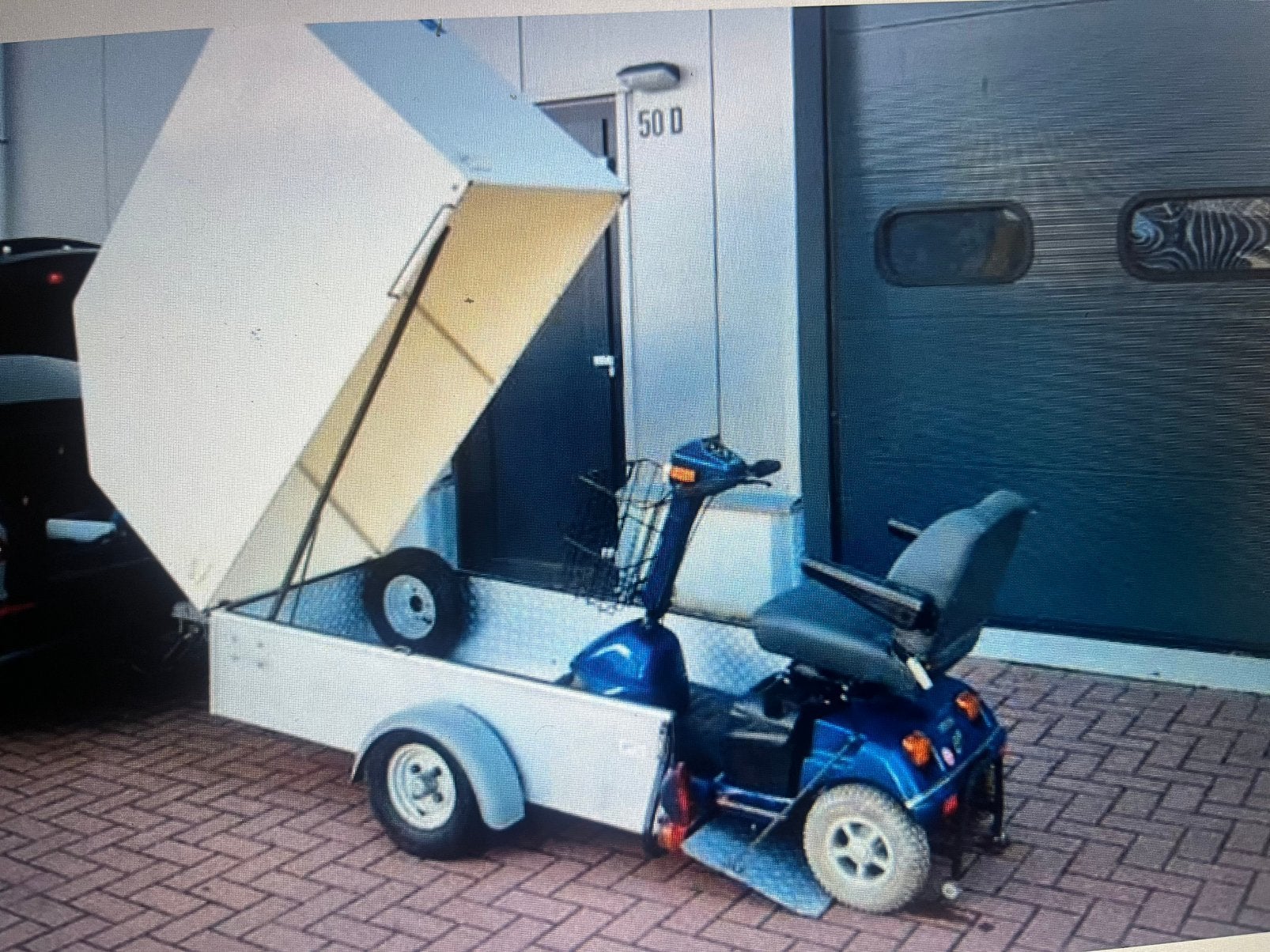 scootmobiel aanhanger, Auto diversen, Ophalen, Gebruikt