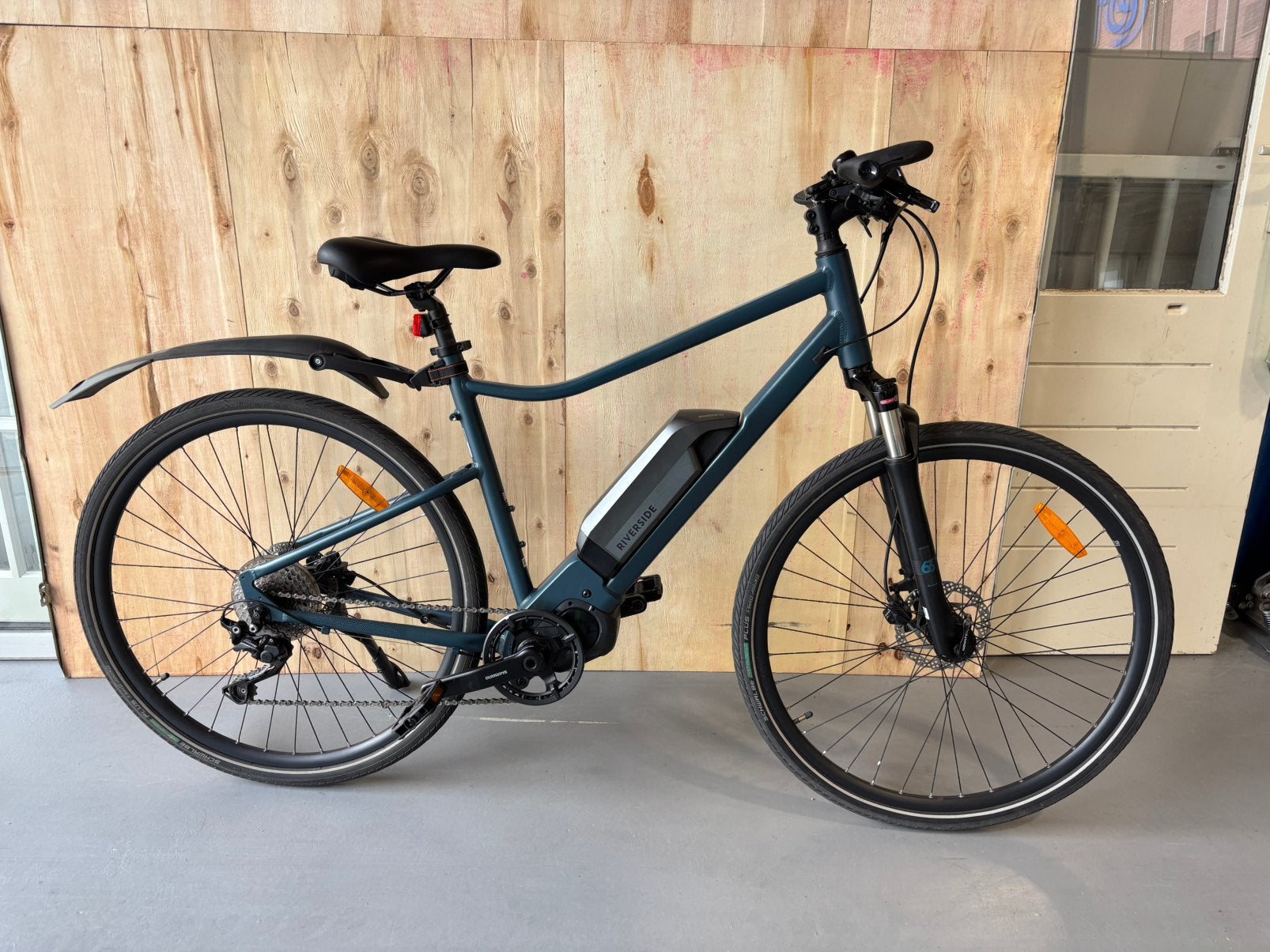 Riverside 540E elektrische hybride trekking fiets. 6800 km, Ophalen, Zo goed als nieuw, 50 km per accu of meer, Overige merken