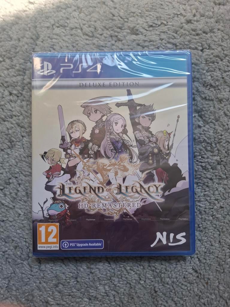 The Legend of Legacy HD Remastered Deluxe Edition PS4, 1 speler, Nieuw, Ophalen of Verzenden, Role Playing Game (Rpg)