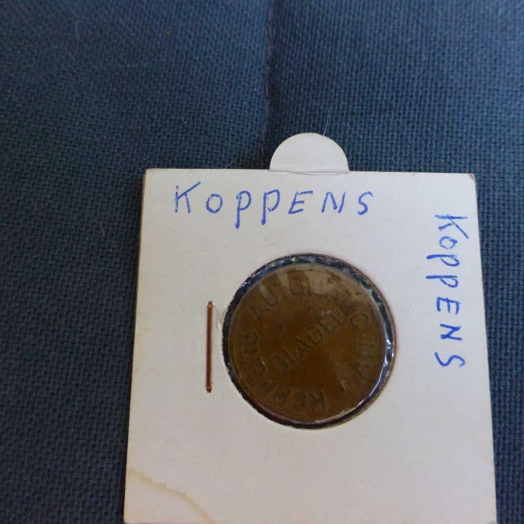 Koffie Penning Firma koppens, Ophalen of Verzenden, Overige materialen, Nederland