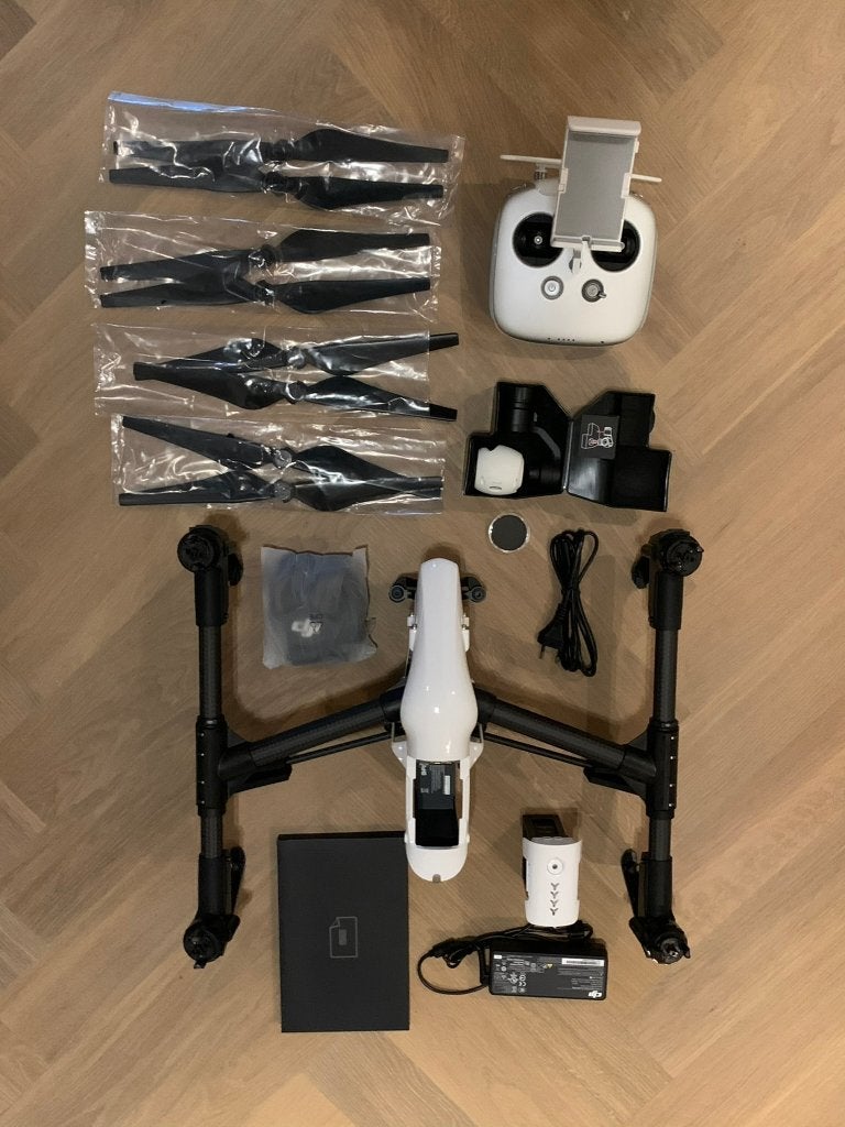 DJI Inspire 1 V2.0 met Zenmuse X3 4K-camera – Nieuw, Cameradrone, Nieuw, 1 tot 5 kilometer, Topkwaliteit