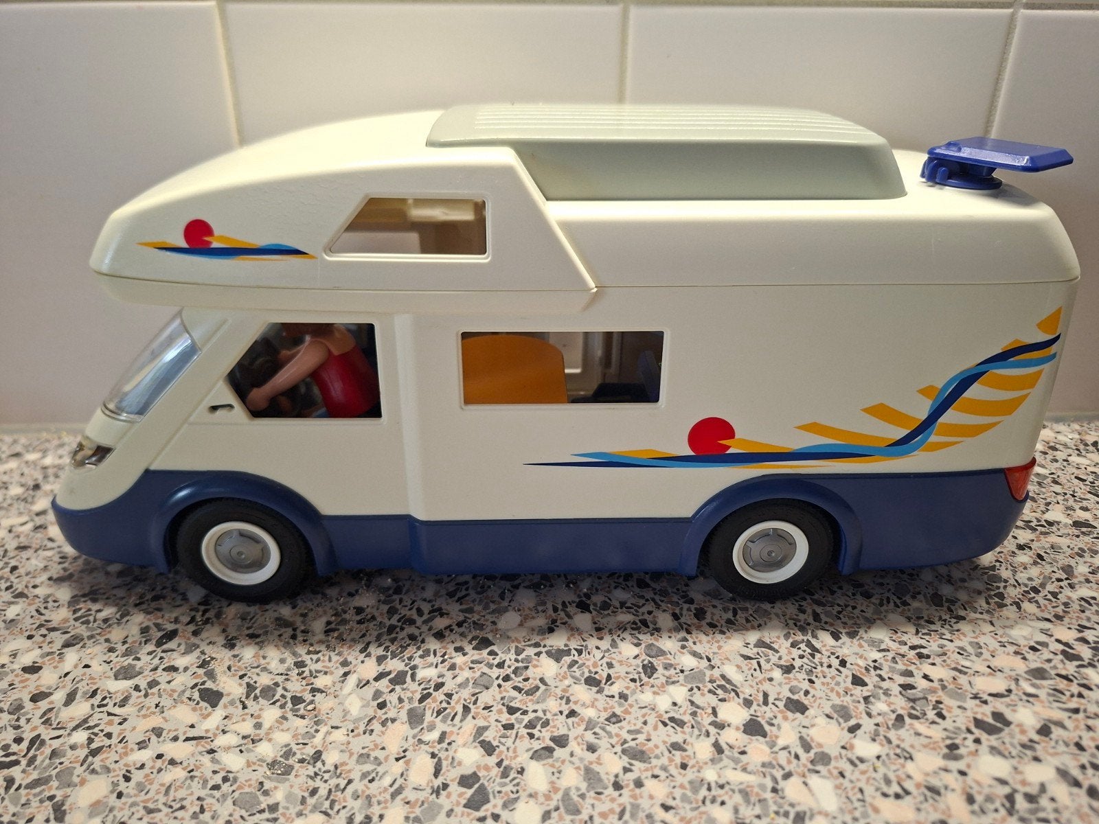 playmobil camper met inhoud, Verzenden, Zo goed als nieuw