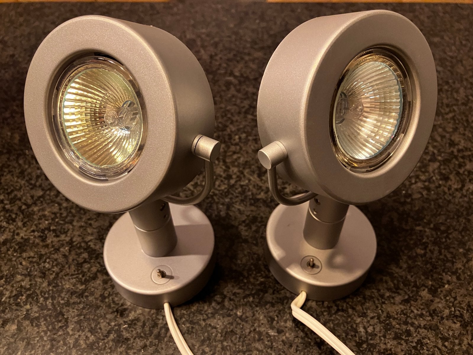 Twee IKEA BERYLL V9915 verstelbare spots, Ophalen of Verzenden, Zo goed als nieuw