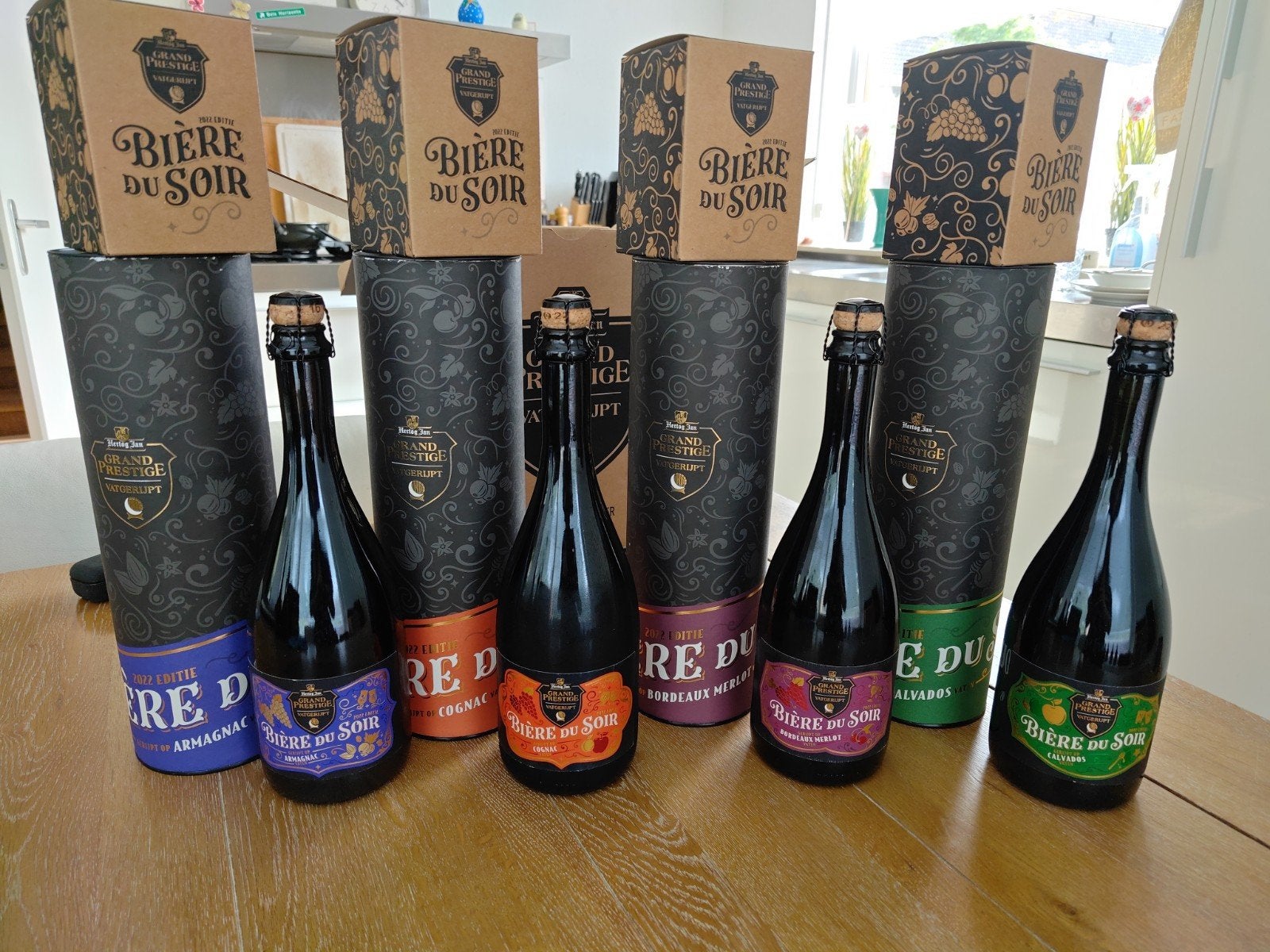 Hertog Jan Grand Prestige Vatgerijpt 2022 - Complete Set, Nieuw, Ophalen of Verzenden, Vol, Overige typen
