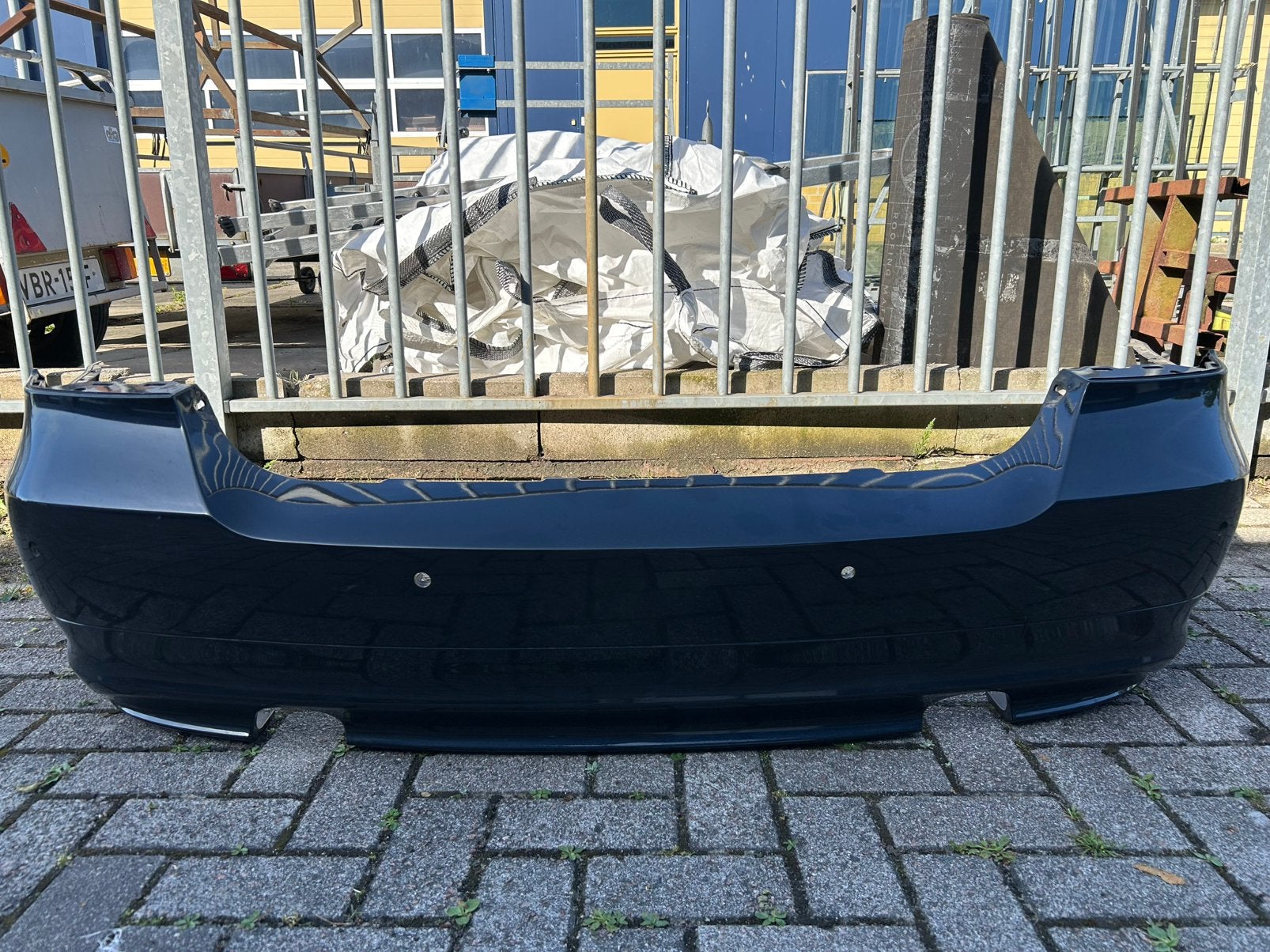 Bmw e90 335 achterbumper sapphire metal schwarz, Ophalen of Verzenden, BMW, Bumper