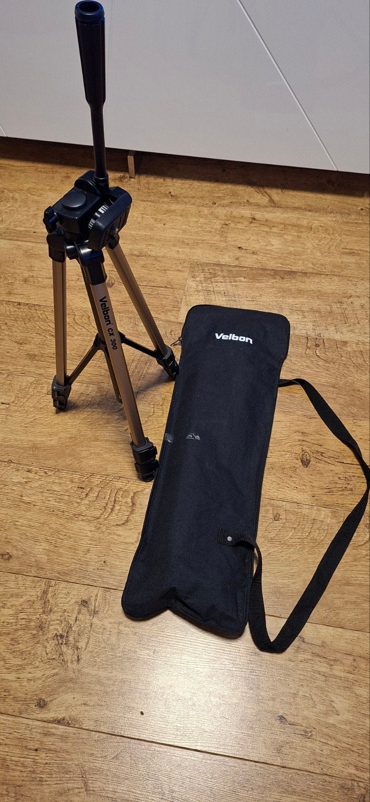 Velbon CX 300 Statief met draagtas, Ophalen, Gebruikt, 125 cm of minder, Velbon
