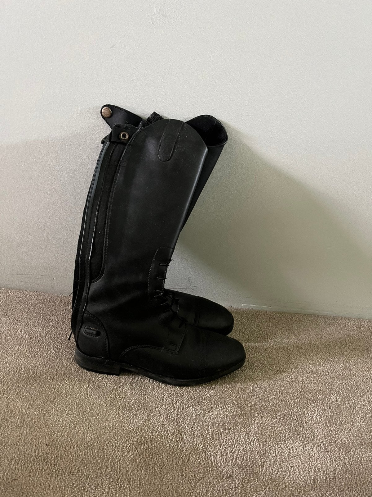 Paardrijlaarzen, Dieren en Toebehoren, Paardrijkleding, Ophalen of Verzenden, Zo goed als nieuw, Dressuur, Schoeisel