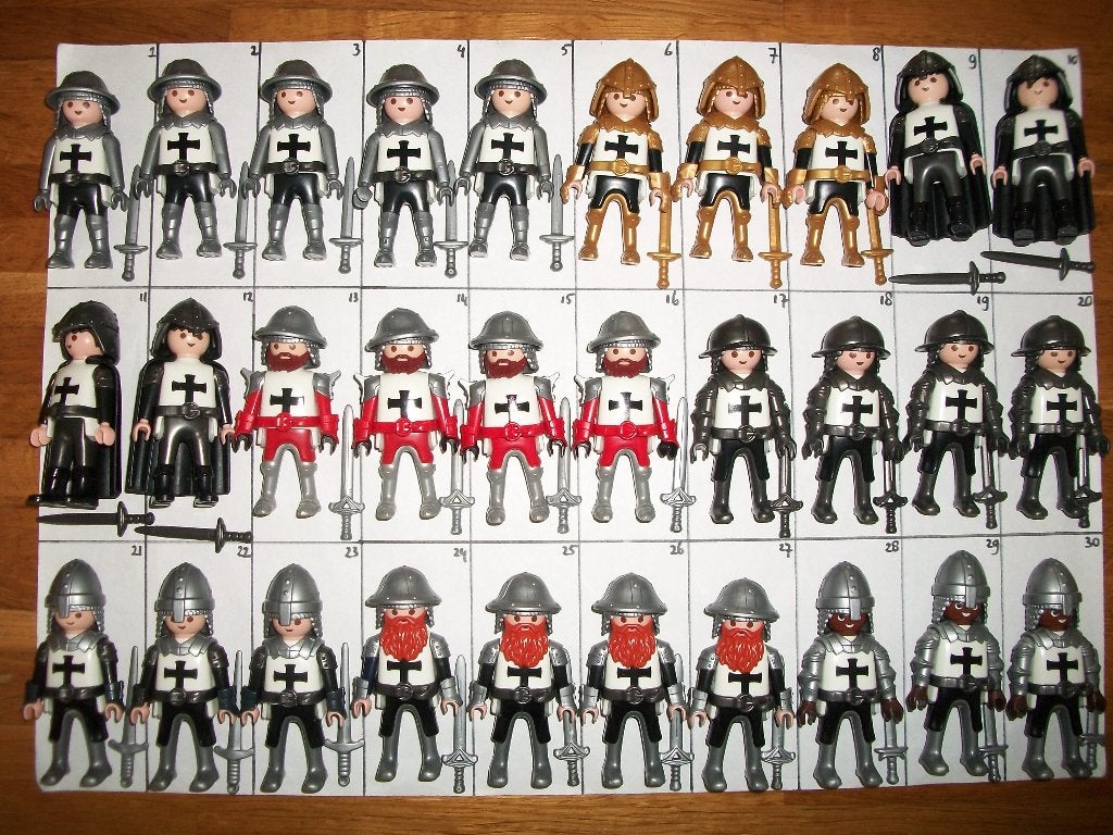 Kruisridders, Ophalen of Verzenden, Nieuw, Complete set, Figuren