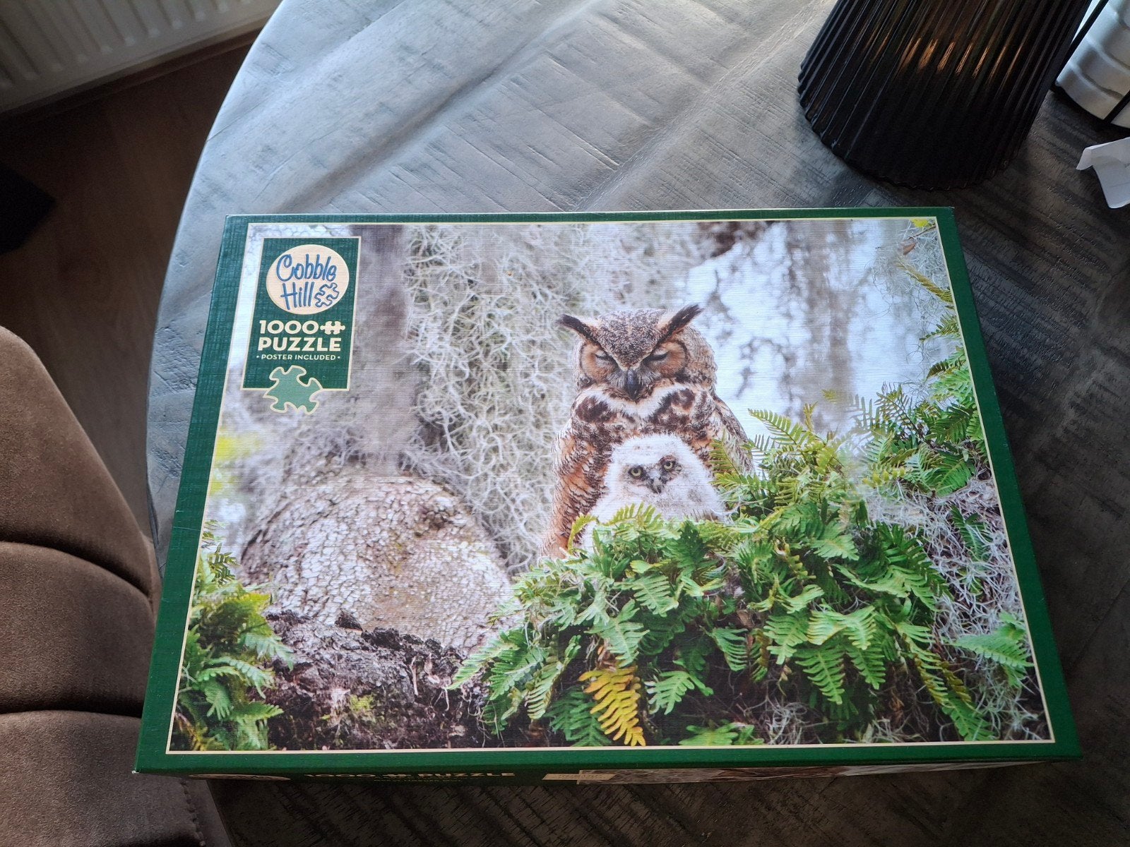 mooie uilen puzzel, Ophalen, 500 t/m 1500 stukjes