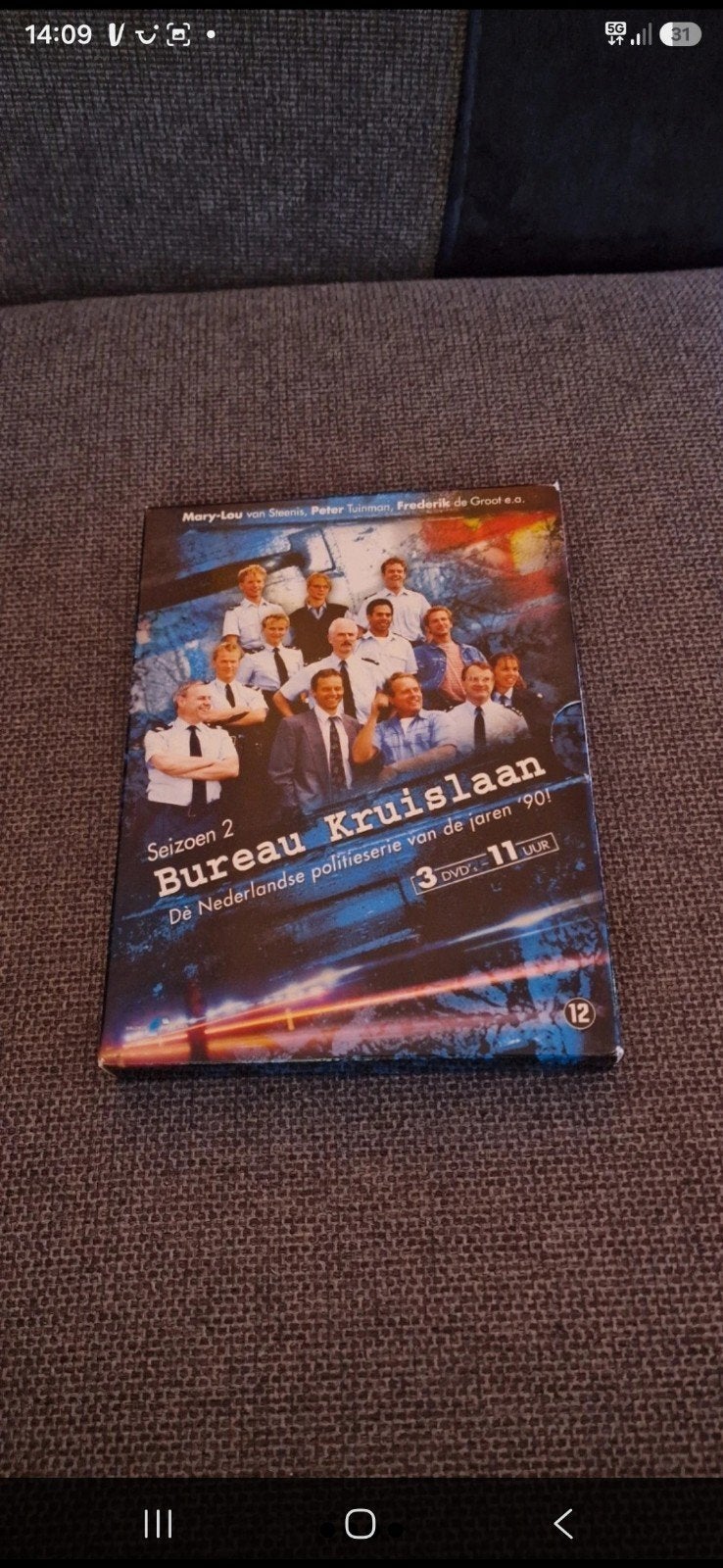 Bureau Kruislaan Seizoen 2 DVD - Nederlandse politieserie, Cd's en Dvd's, Gebruikt, Misdaad, Seizoen 2, Vanaf 12 jaar