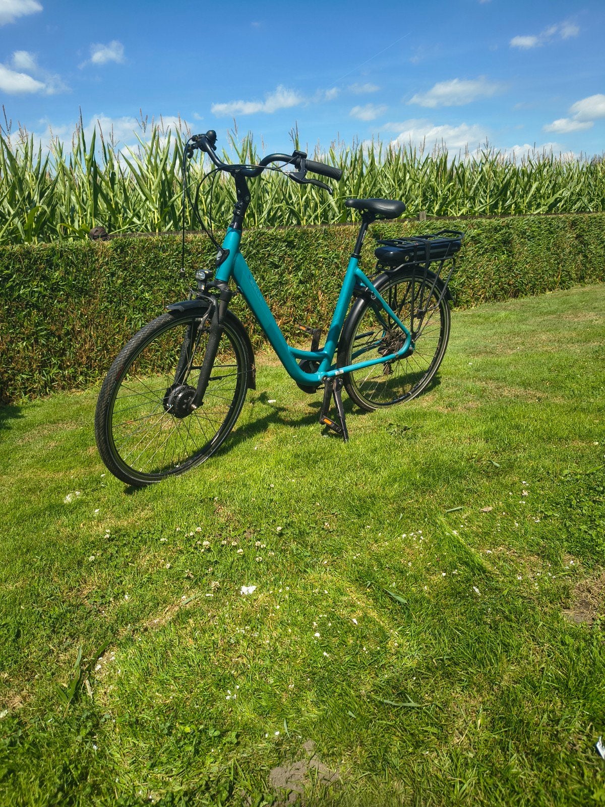 Stella Livorno elektrische fiets, Fietsen en Brommers, Elektrische fietsen, Gebruikt, 50 km per accu of meer, 55 tot 59 cm, Ophalen