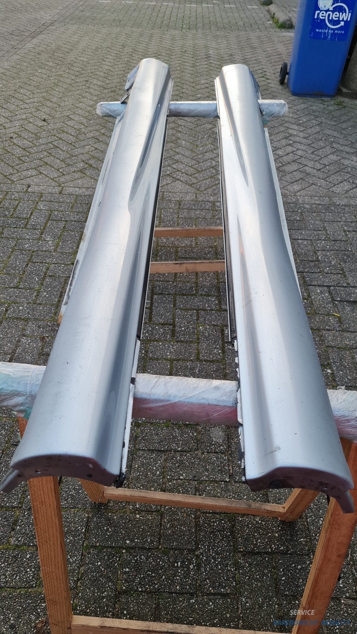 AMG zijskirts Mercedes CLK W209 sideskirts A2096980125 A2096, Gebruikt, Mercedes-Benz AG, Mercedes-Benz, Ophalen of Verzenden