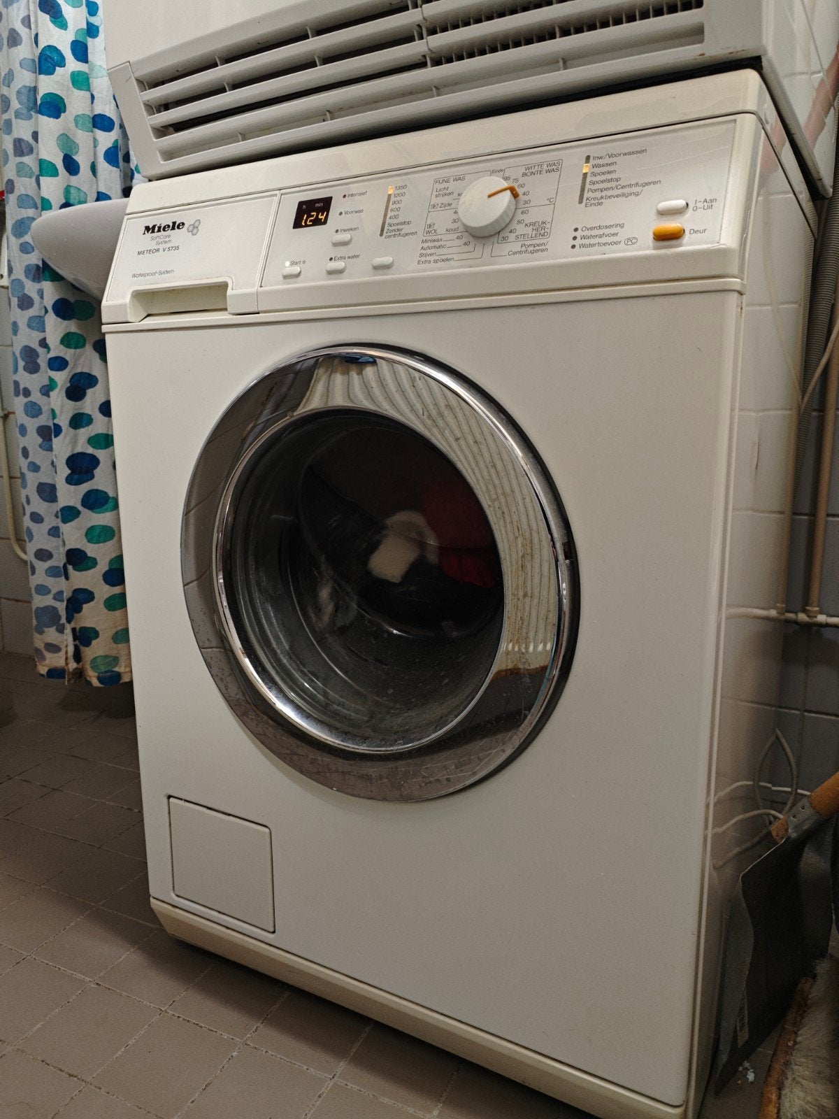 Wasmachine Miele Meteor V 5735, Ophalen, Gebruikt, Voorlader