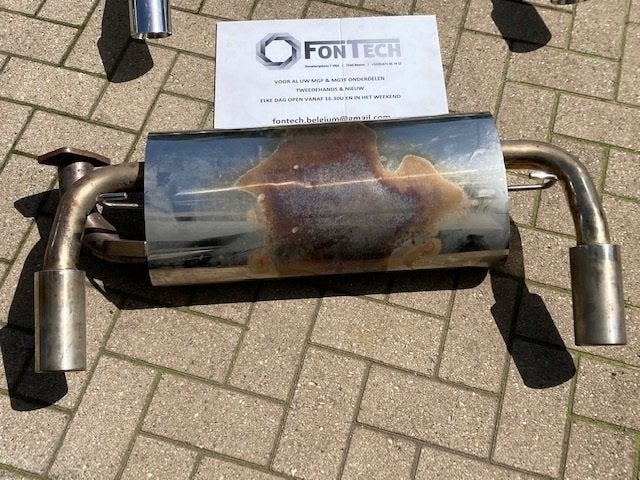 Foto 17 van MGF MG TF grote keuze roestvrijstaal uitlaten gebruikt&nieuw