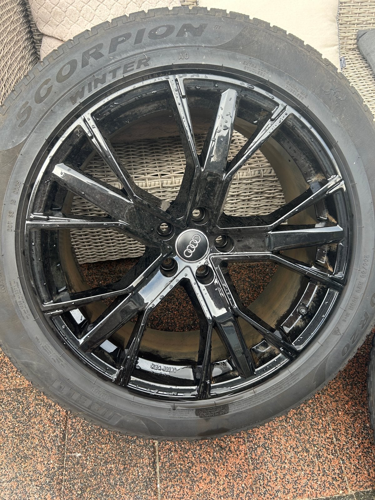 20 inch GMP velgen met winterbanden voor Audi e-tron, Auto-onderdelen, Banden en Velgen, Ophalen, Gebruikt, 255 mm, Banden en Velgen