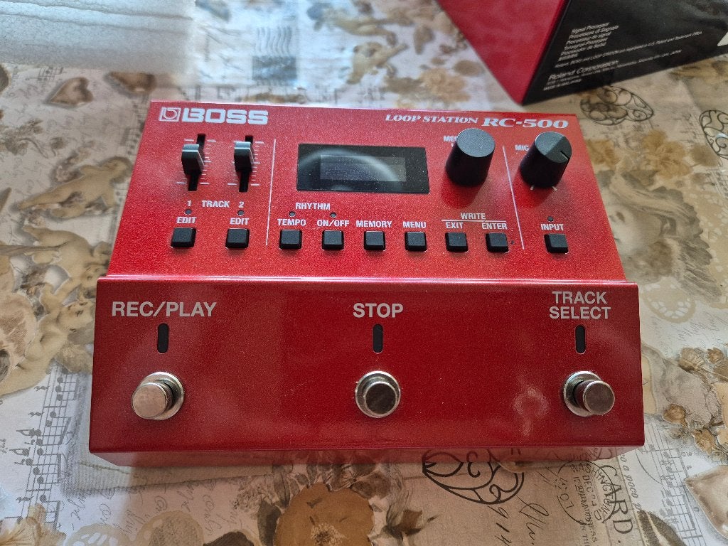 Boss loopstation RC-500, Muziek en Instrumenten, Ophalen of Verzenden, Zo goed als nieuw, Multi-effect