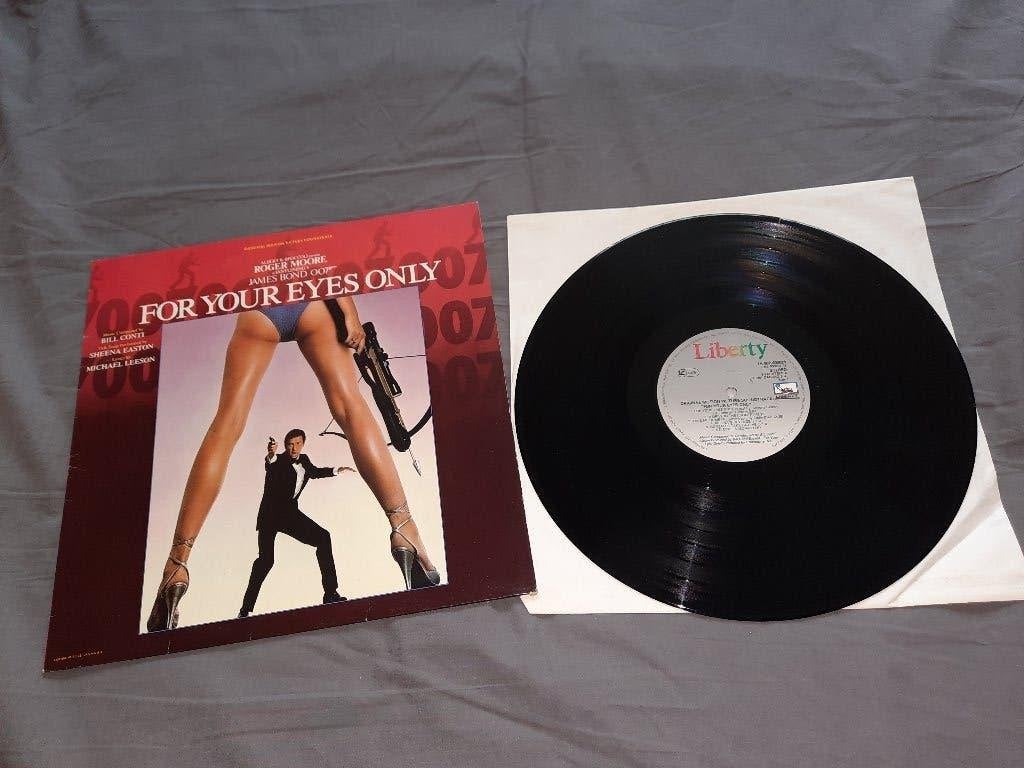 LP For Your Eyes Only 007 JAMES BOND, Ophalen, Gebruikt, 12 inch