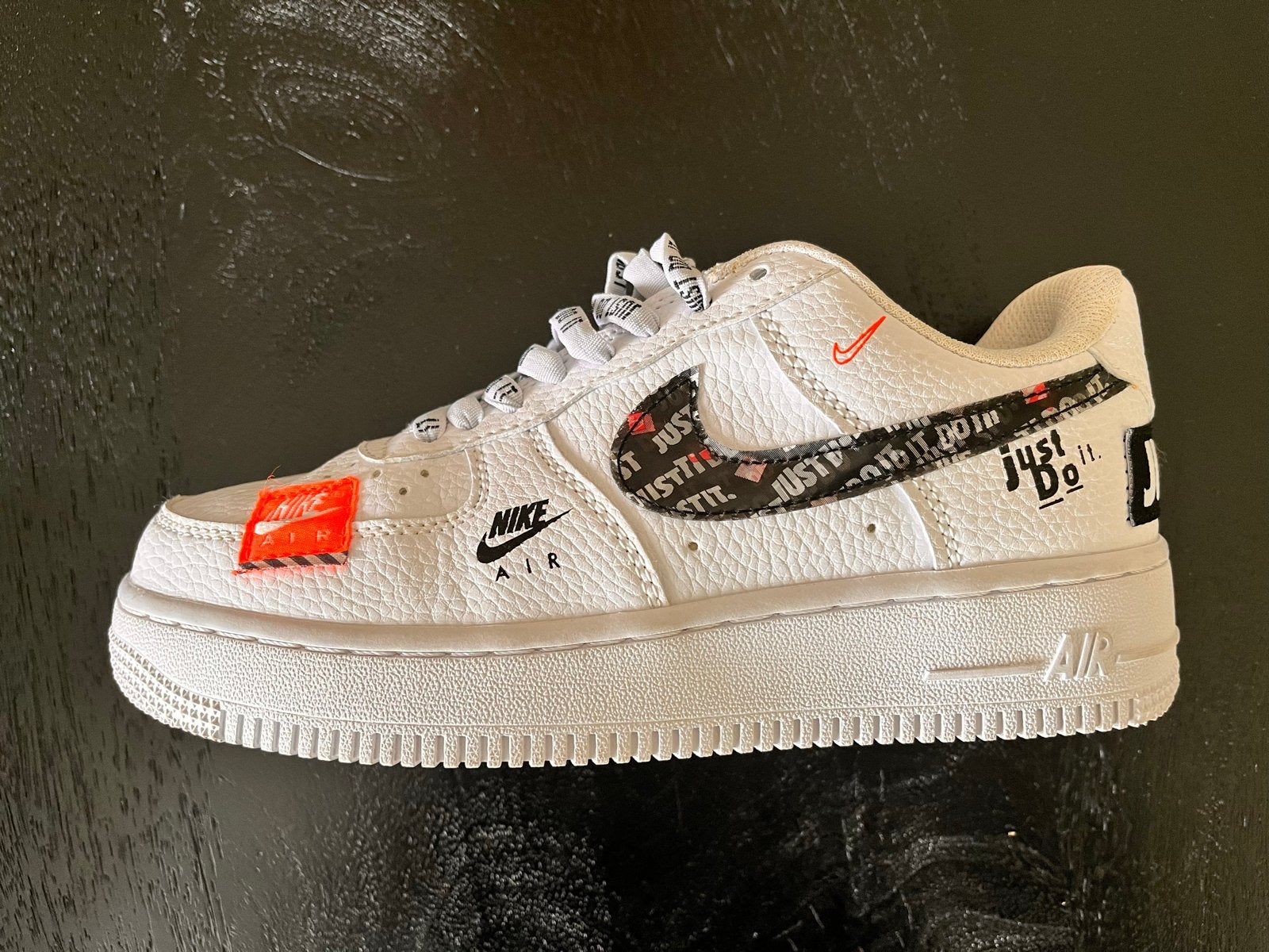 Nike Air Force 1 '07 2018 Premium JD1 special edition, Wit, Ophalen of Verzenden, Sneakers of Gympen, Zo goed als nieuw