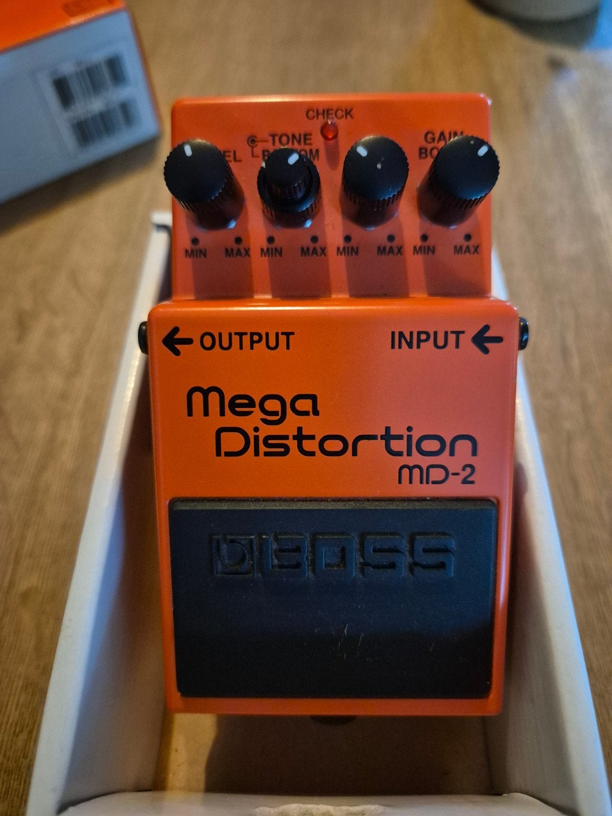 Boss MD-2 Mega Distortion pedaal - Zo goed als nieuw, Muziek en Instrumenten, Effecten, Ophalen of Verzenden, Zo goed als nieuw