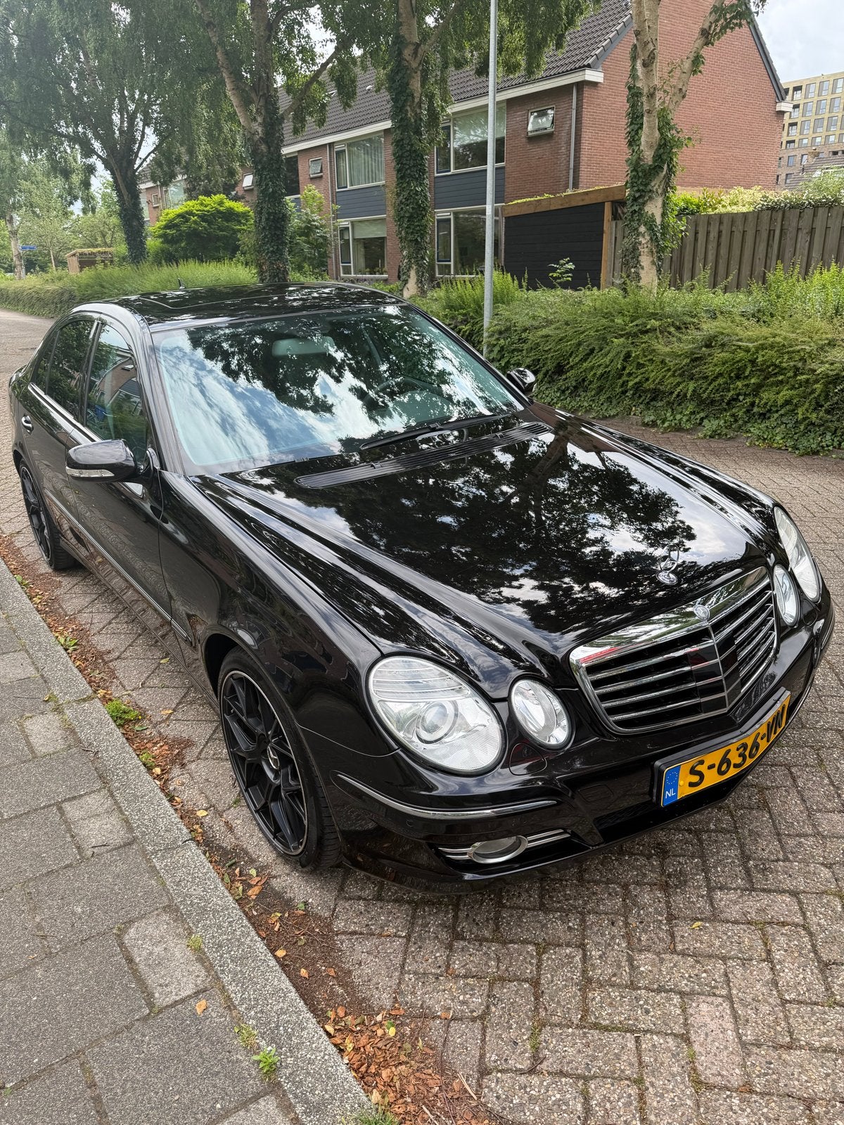 Mercedes-Benz E-Klasse 3.0 E280 Sedan AUT 2007 Zwart, Automaat, Achterwielaandrijving, Overige kleuren, Particulier