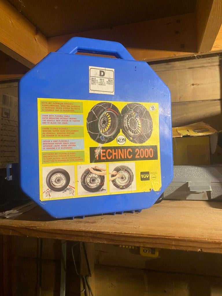 Sneeuwkettingen Technic 2000, Auto diversen, Sneeuwkettingen, Ophalen of Verzenden, Zo goed als nieuw