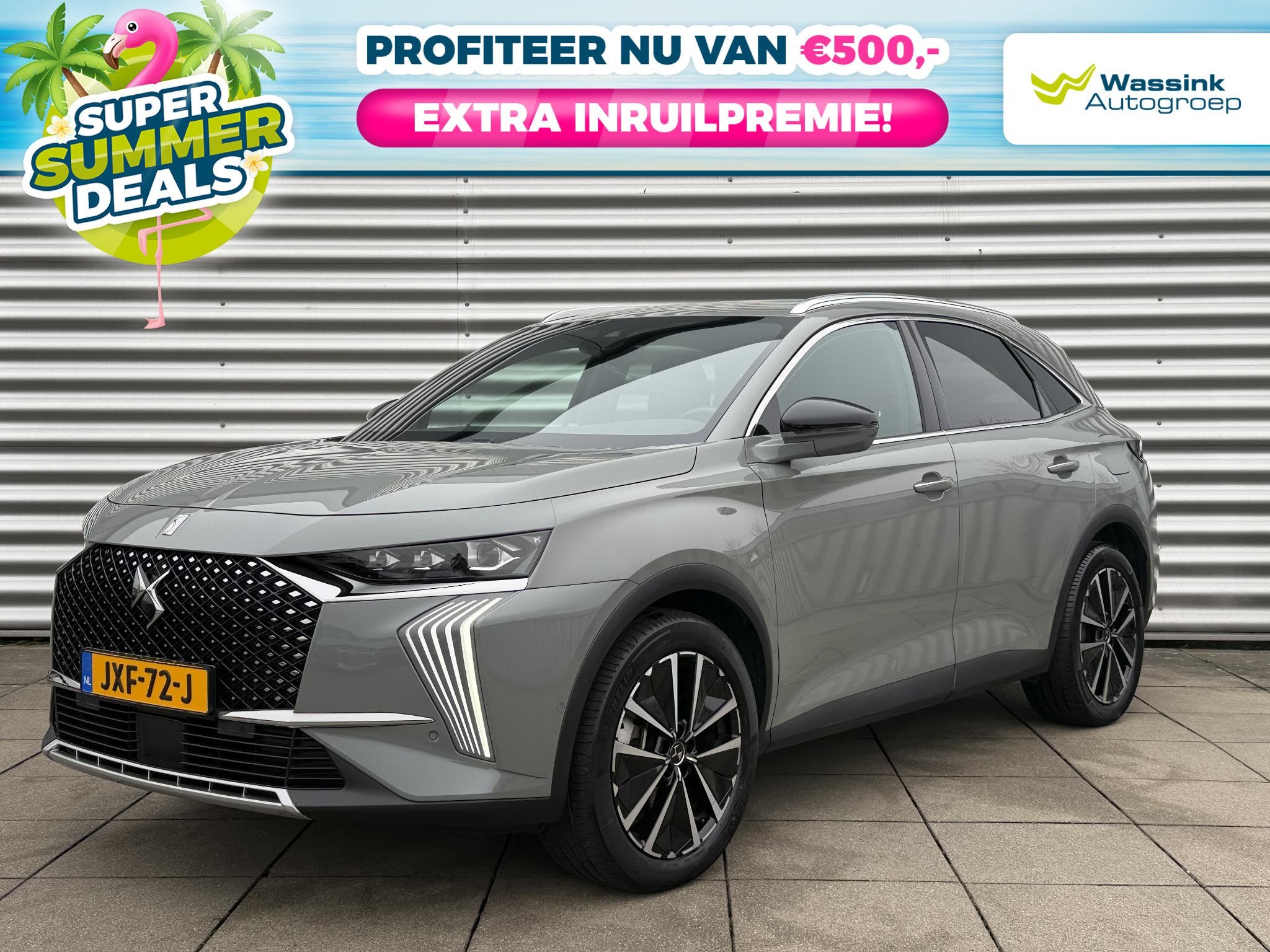 DS 7 E-Tense 300 4x4 Rivoli Lederen comfort interieur | Came, Auto's, DS, Automaat, 14 kWh, Gebruikt, Euro 6