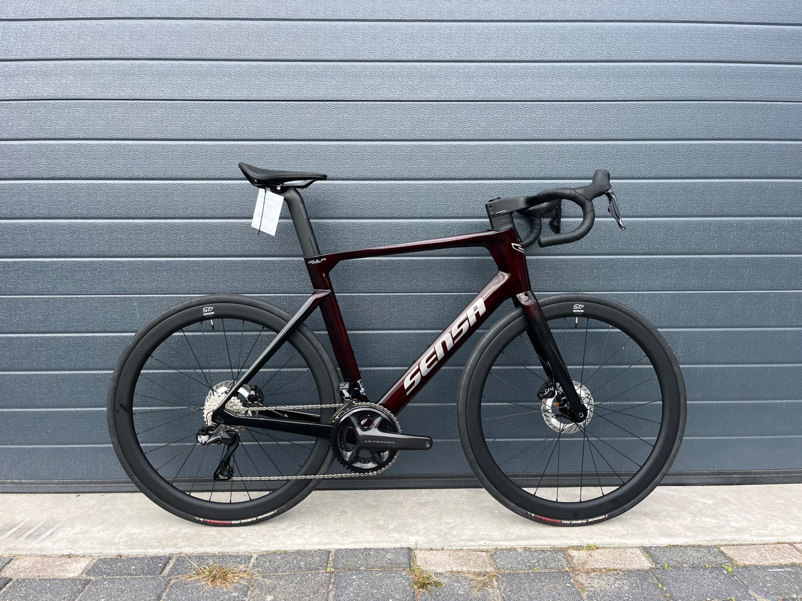 Sensa Giulia Supremo Deep Red Shade carbon racefiets, Overige merken, Carbon, Ophalen of Verzenden, Zo goed als nieuw