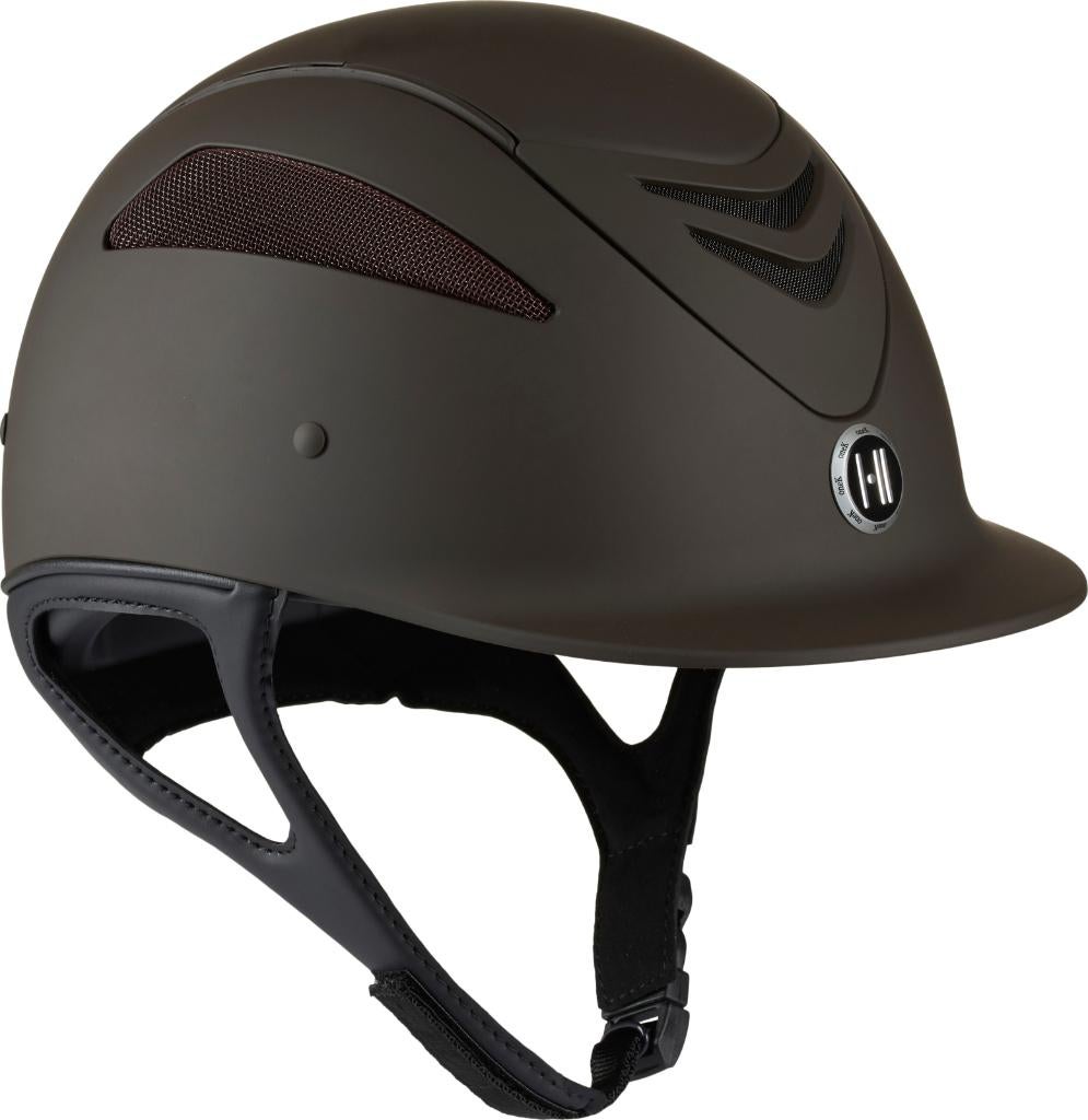 OneK Defender Matt Bruin, cap, maat 1 (51-58 cm), Dieren en Toebehoren, Paardrijkleding, Ophalen of Verzenden, Nieuw, Kinderen