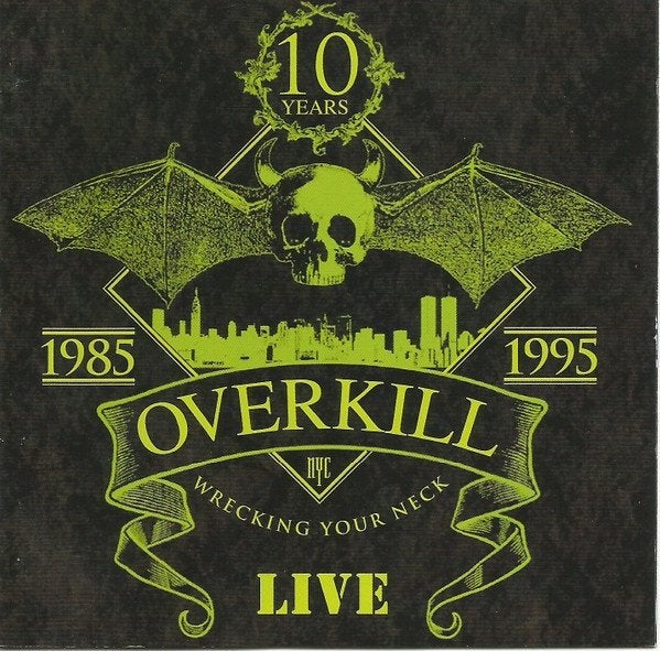 Overkill - Wrecking Your Neck Live (2CD) Thrash Metal  Nieuw, Heavy metal, Ophalen of Verzenden, Live-album, Inclusief boekje