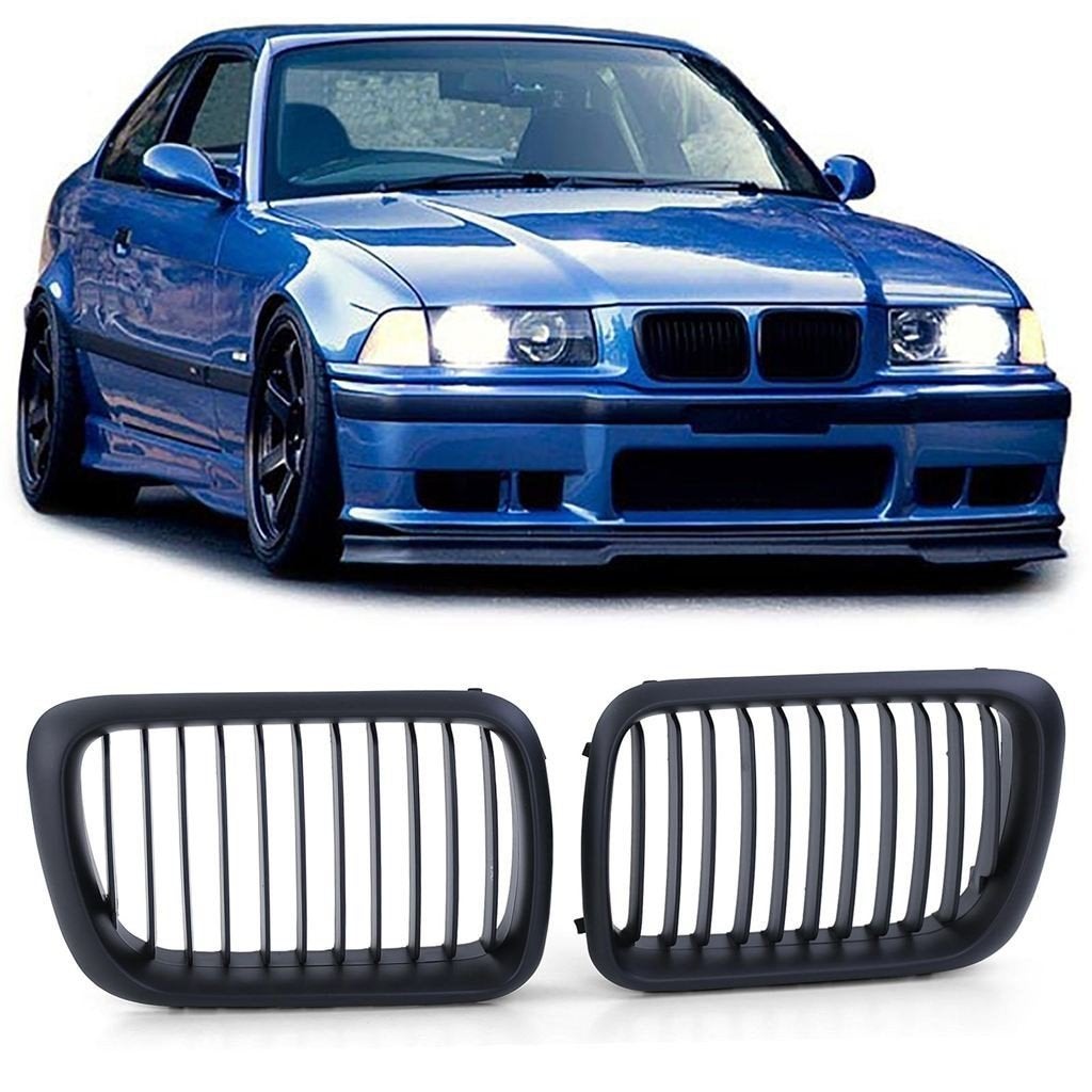 Sport Grill Voor BMW E36 Mat Zwart Enkele Spijl, Verzenden, Automotive Parts, A.parts@hotmail.nl, Trasmolenlaan 12 3447 GZ Woerden