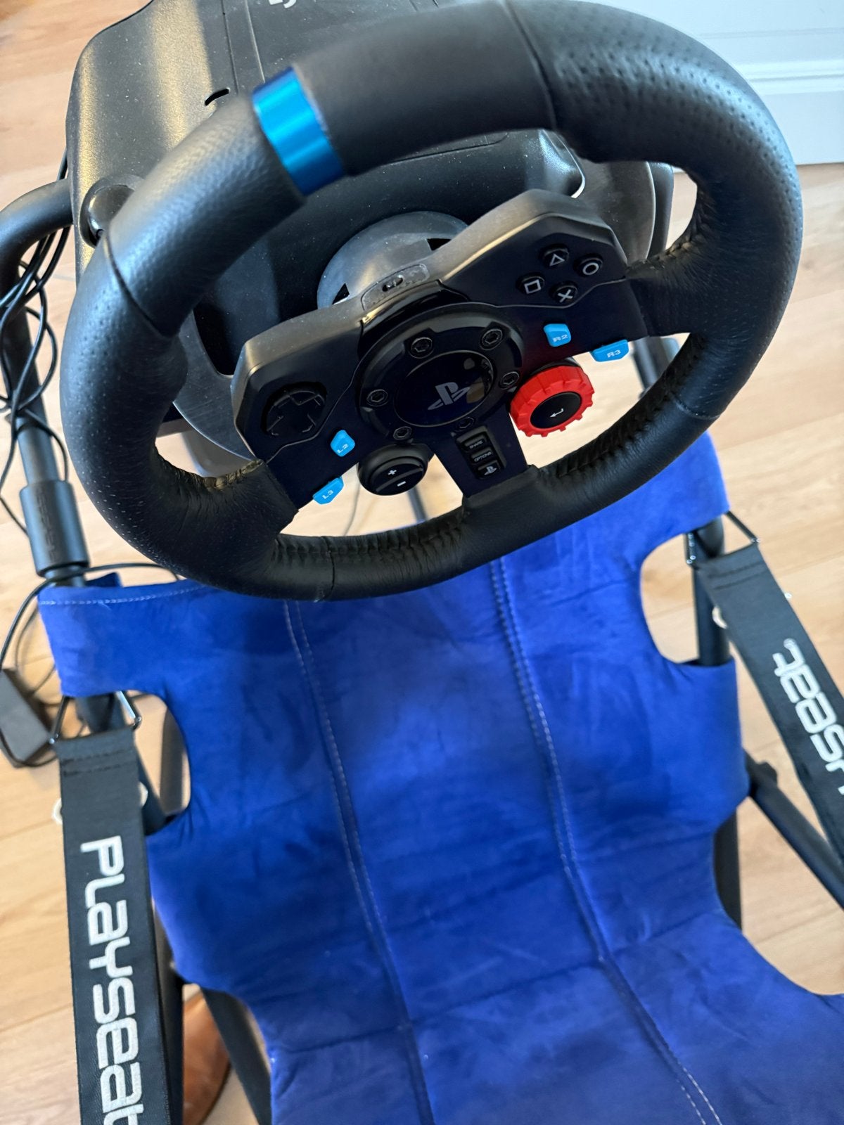 Logitech G29 Racestuur met Playseat Challenge, Ophalen, Racestuur, Force feedback, PlayStation