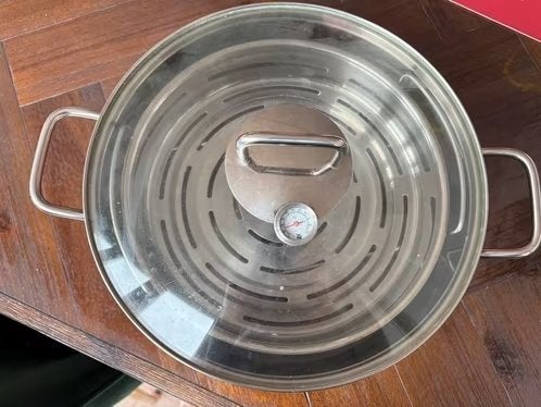 WMF stoom en braadpan op open vuur 32cmX9cm, Ophalen, Braadpan, Zo goed als nieuw, WMF