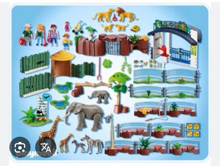 De grote dierentuin Zoo met heel veel extra’s, Kinderen en Baby's, Speelgoed | Playmobil, Ophalen of Verzenden, Zo goed als nieuw