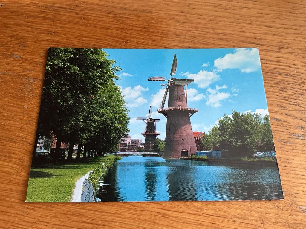 m19 Schiedam molen, Ophalen of Verzenden, Voor 1920, Zuid-Holland