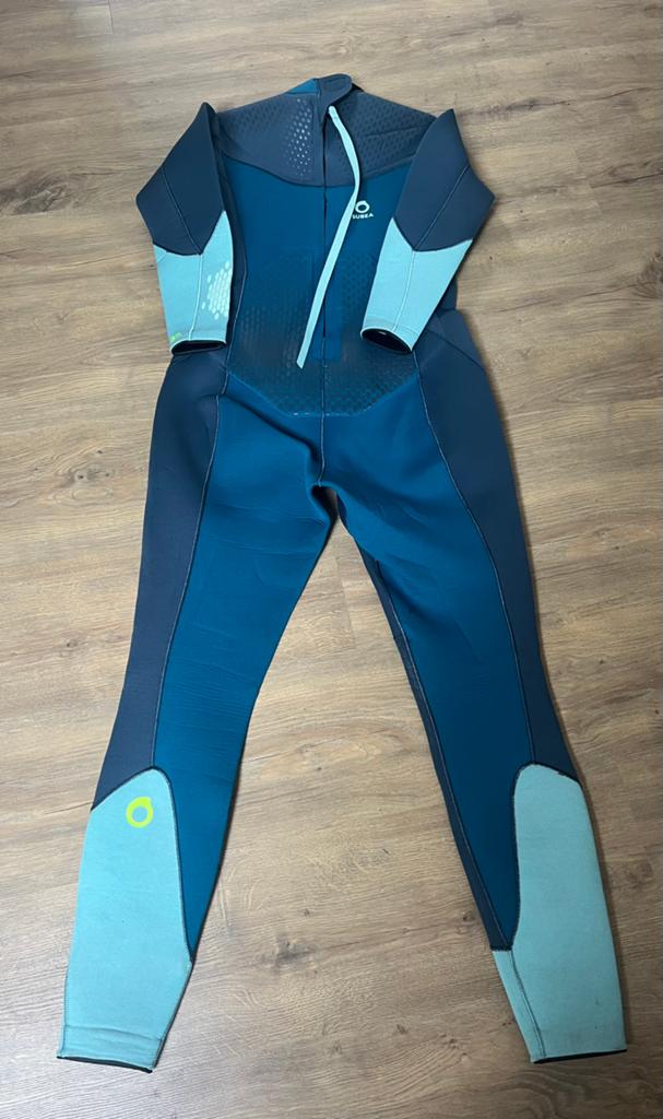 3mm dames duikpak / wetsuit/ long john, maat L zgan, Ophalen of Verzenden, Zo goed als nieuw, Dame, Wetsuit