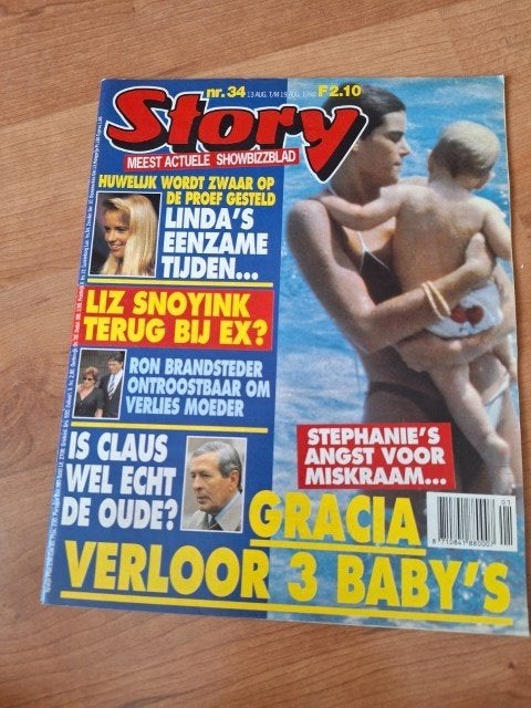 Story 1992 LUV Prinses Diana Raquel Welch Viola Holt, Verzenden, 1980 tot heden, Nederland, Tijdschrift