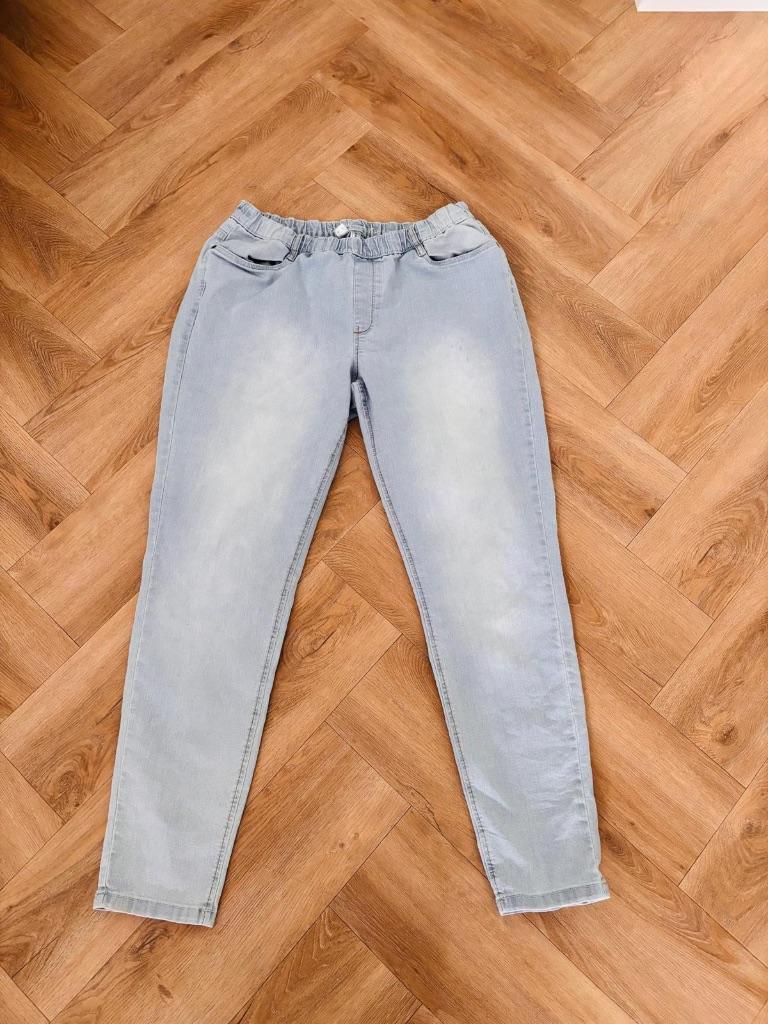 Rainbow jegging lichtblauw mt 46, Kleding | Dames, Broeken en Pantalons, Blauw, Maat 46/48 (XL) of groter, Ophalen of Verzenden
