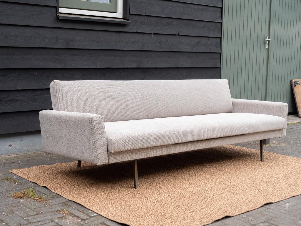 Gelderland Rob Parry Lotus | Vintage design daybed | Beige, Driepersoons, 75 tot 100 cm, Ophalen of Verzenden, Zo goed als nieuw