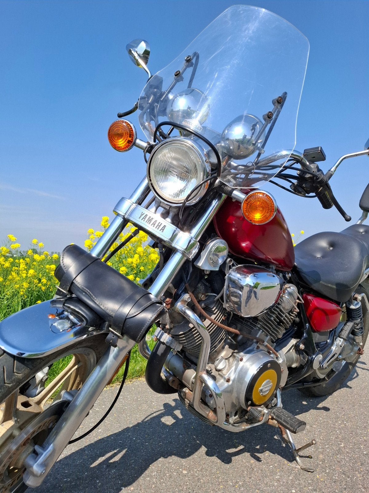 Yamaha virago uit 1989 (opknapper), Motoren, Ophalen
