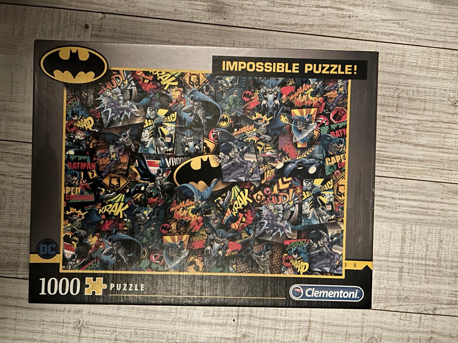 Impossible batman puzzel, Ophalen, 500 t/m 1500 stukjes, Zo goed als nieuw, Legpuzzel