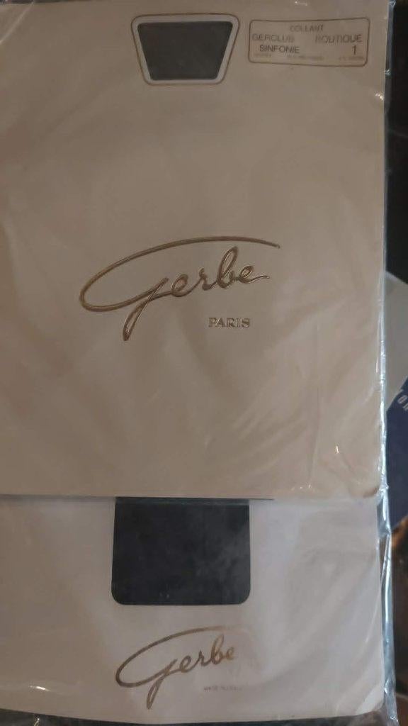 2 Gerbe Paris panty – nieuw in verpakking, Ophalen of Verzenden, Nieuw, Zwart, Panty