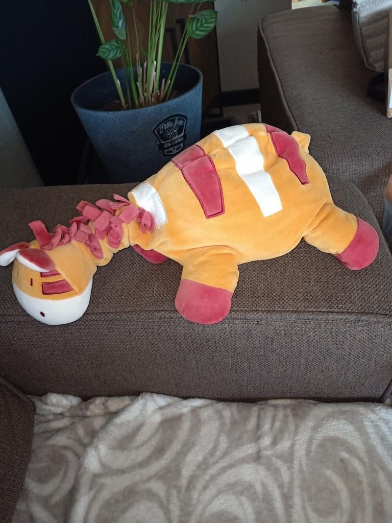 Cz zetje zebra, mamas en papas, lange nek., Oranje, Overige merken, Overige typen, Wasbaar