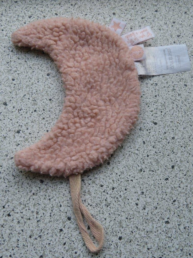 Maan maantjes speenknuffeltje van Jollein I love you roze, Overige typen, Ophalen of Verzenden, Zo goed als nieuw, Wasbaar
