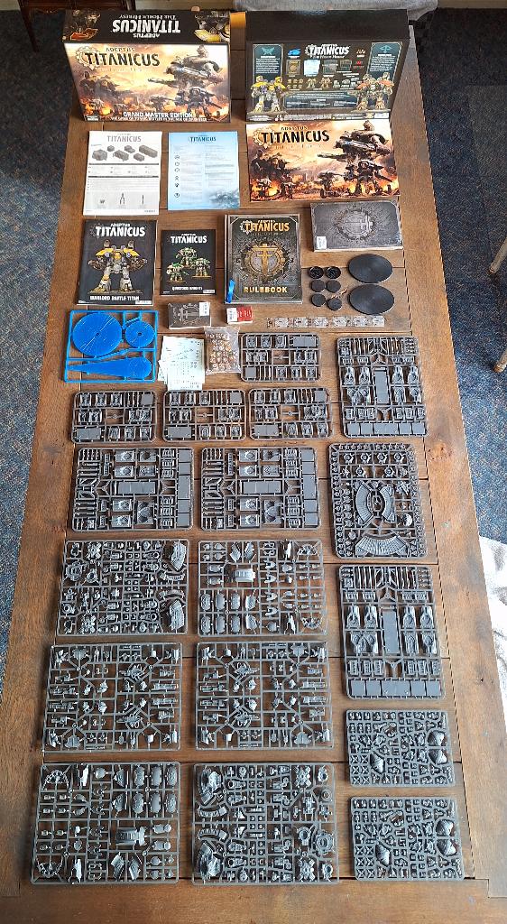 OOP NOS Adeptus Titanicus Horus Heresy Grandmaster edition, Hobby en Vrije tijd, Wargaming, Nieuw, Warhammer 40000, Figuurtje(s)