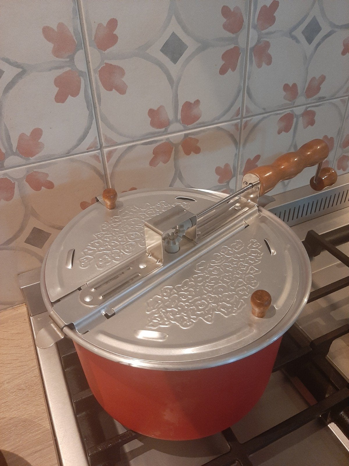 Whirley-pop  Popcornmaker, Ophalen