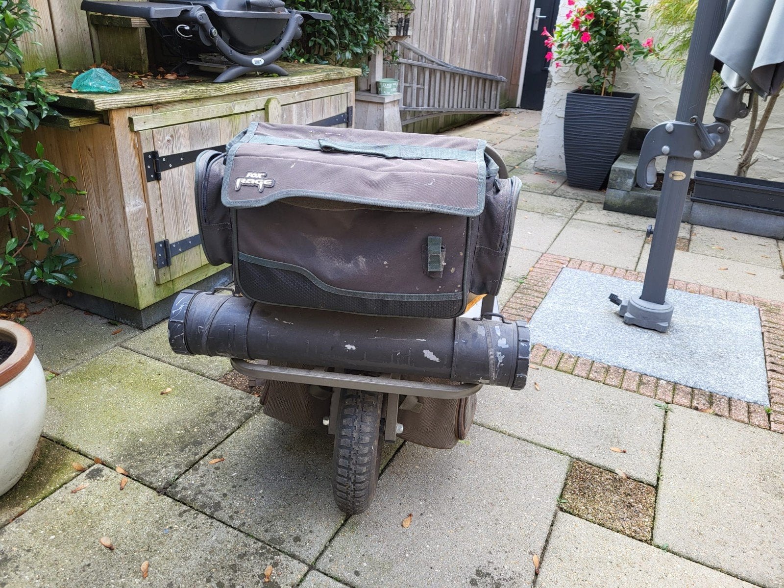 Viskruiwagen - Ideaal voor de visser, Watersport en Boten, Ophalen, Gebruikt, Overige typen
