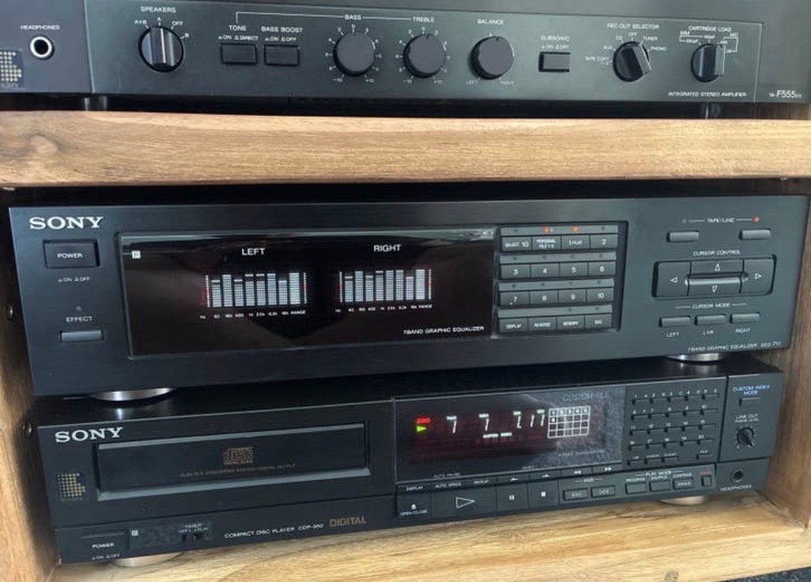 Sony Equalizer SEQ-711, Ophalen, Gebruikt, Sony