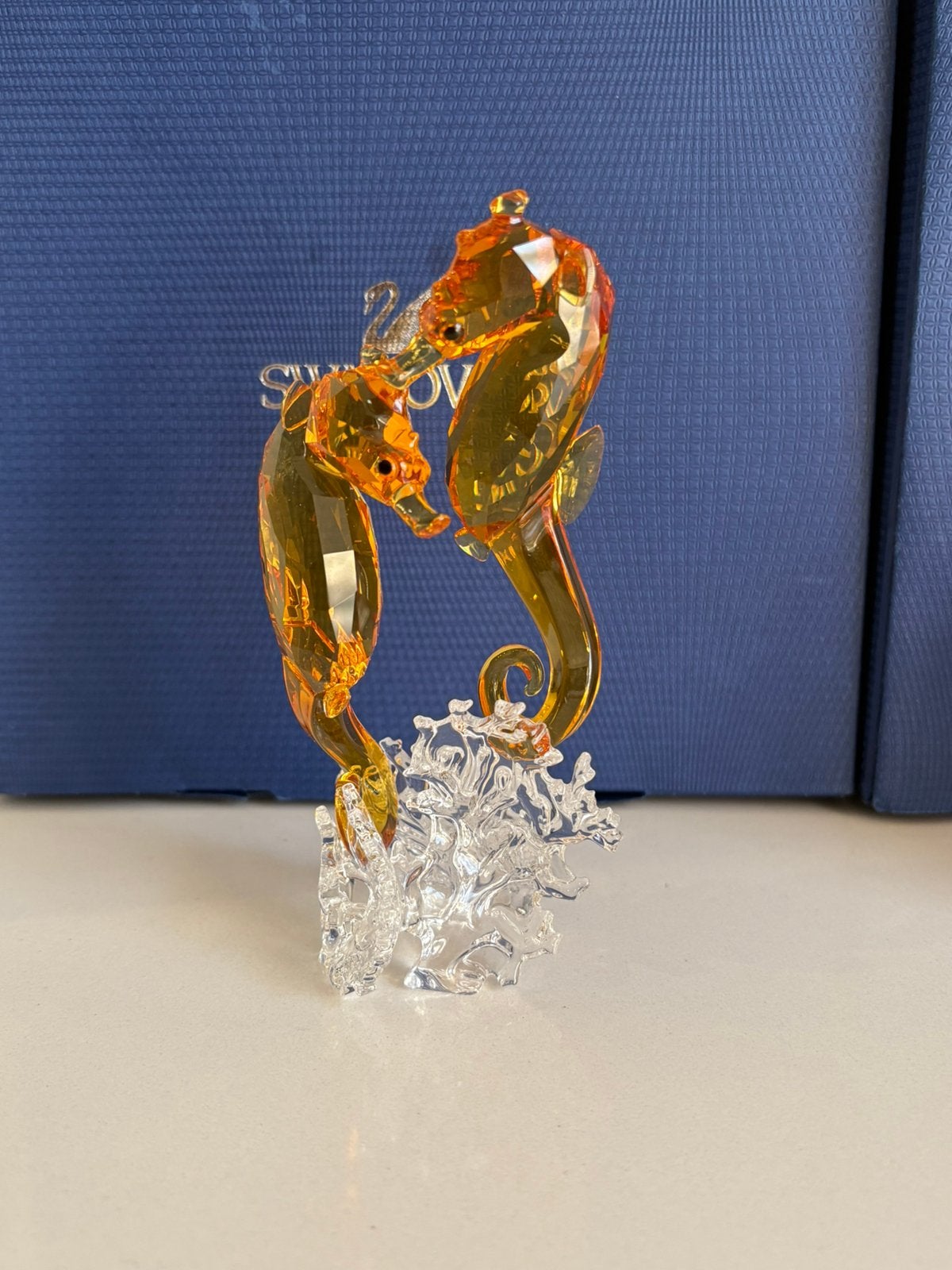 Swarovski zeepaardjes, Ophalen of Verzenden, Zo goed als nieuw, Figuurtje